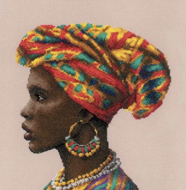 RIOLIS Amazing Women - Africa Counted Cross Stitch Kit