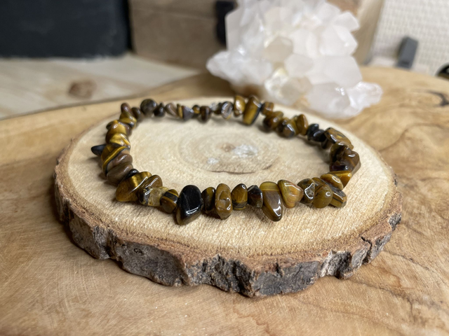 Bracelet chips OEIL DE TIGRE
