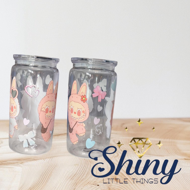 16oz Labubu Tumbler &amp; Straw