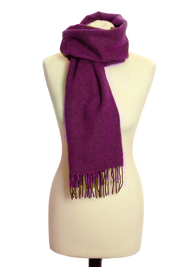 The Cotton Byzantium Lambswool Fringe Scarf