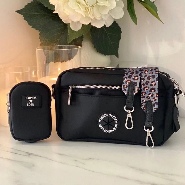 Hounds of London Bum Bag with Steel Leopard Waist Strap