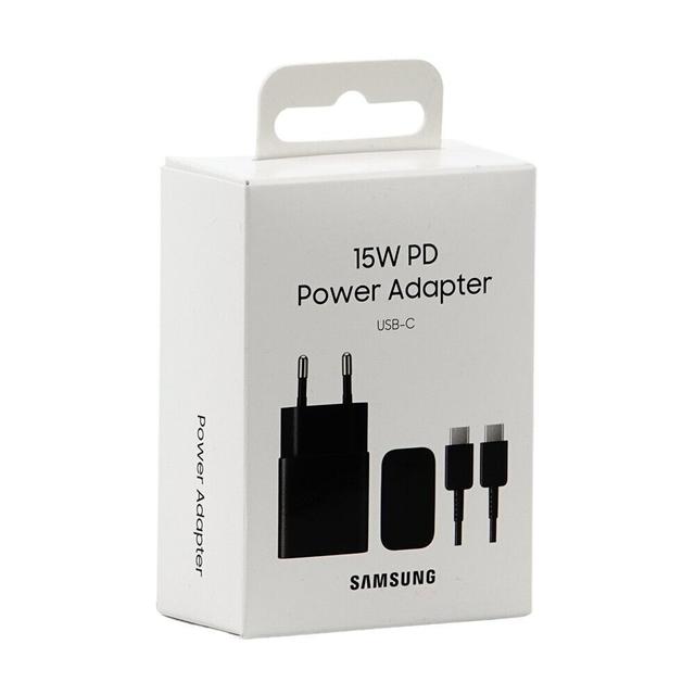 Samsung 15W Charger + Cable usb C