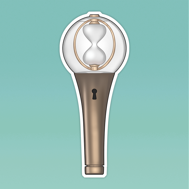 ATEEZ Lightstick Vinyl Sticker