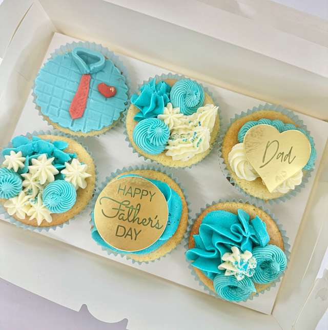 Father’s Day Cupcakes Gift Box