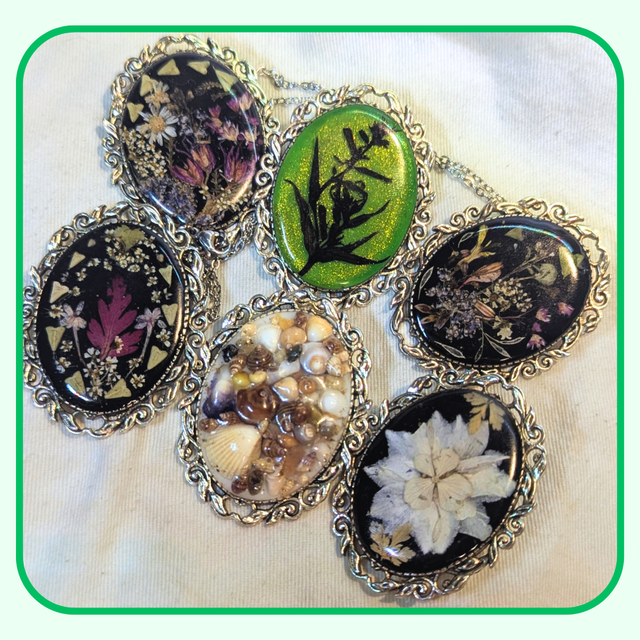 "Vintage" Brooch Pendants | Victorian Inspired Jewellery