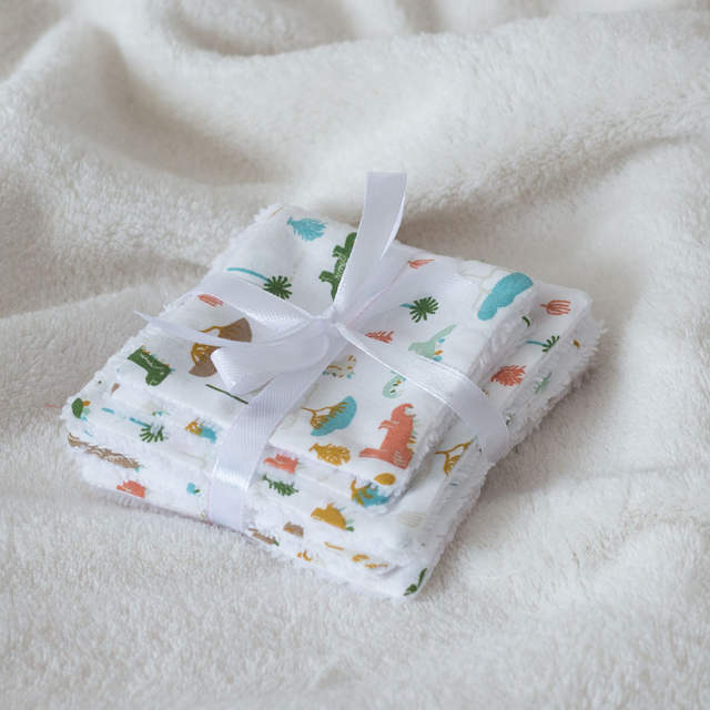 Lot de 6 cotons - Collection Jurassic