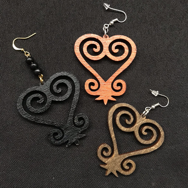 Sankofa Earrings  