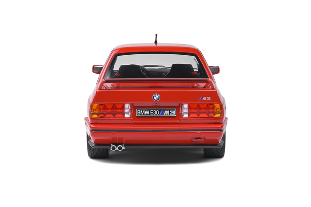 BMW E30 M3 Rouge 1986 Solido S1801502 1/18