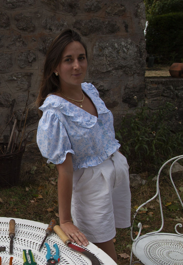 Chemisier Rêverie - manches courtes