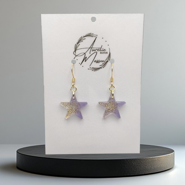 Boucles d'oreilles "Glycina"