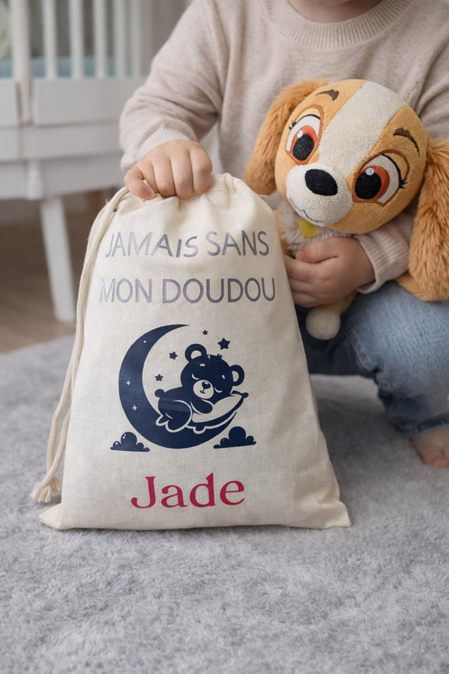 Sac à doudou personnalisé 