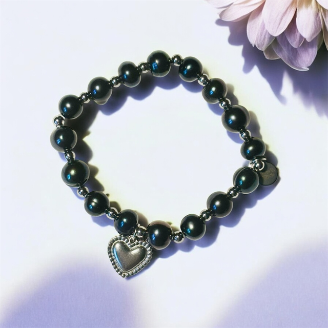 Bransoletka Midnight Czarne Perły 