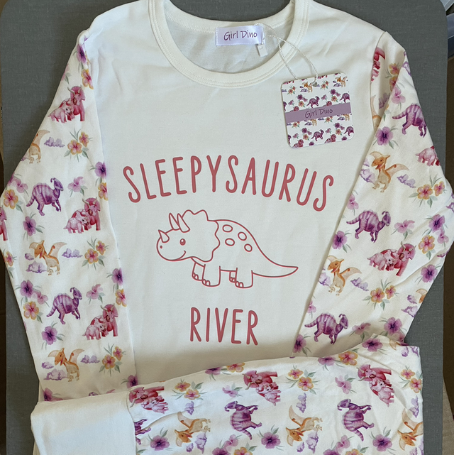 Pink Dinosaur Pj’s