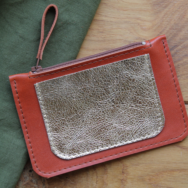 Porte monnaie zippé 