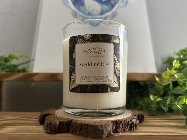 ‘Wedding Day’ soy wax candle