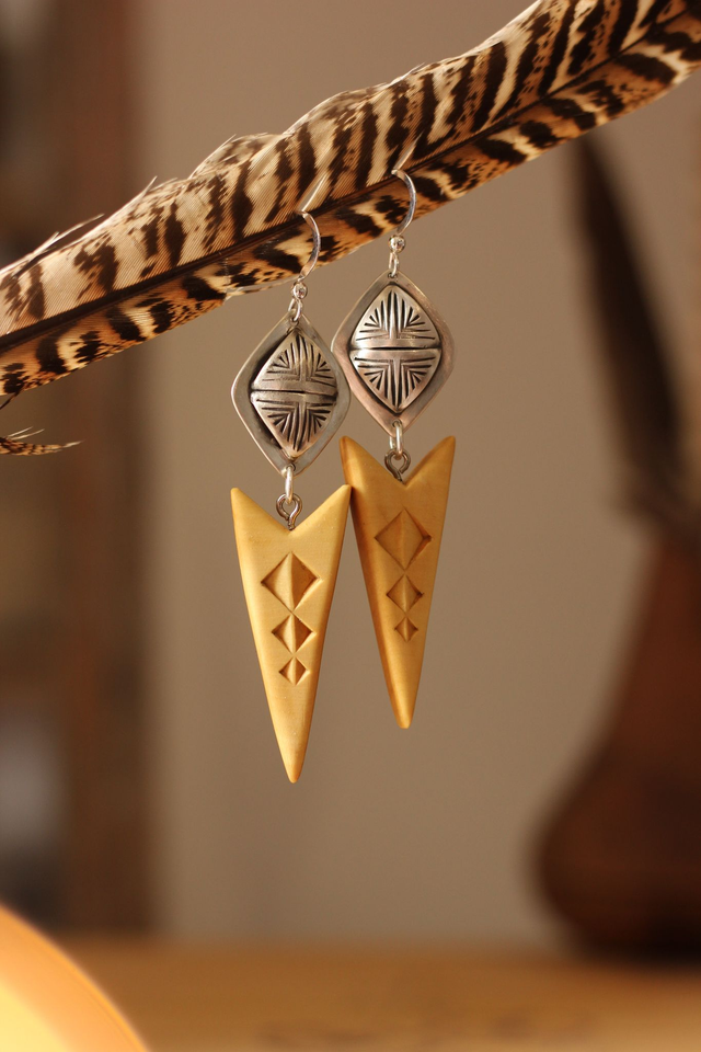 Boucles d'oreille "Totem"