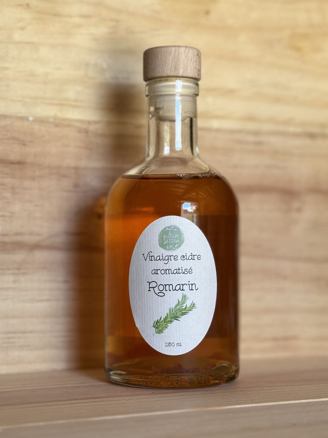Vinaigre aromatisé Romarin bio