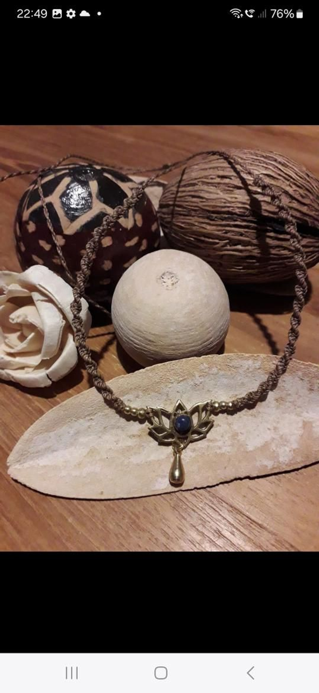 Collier lapis lazulli