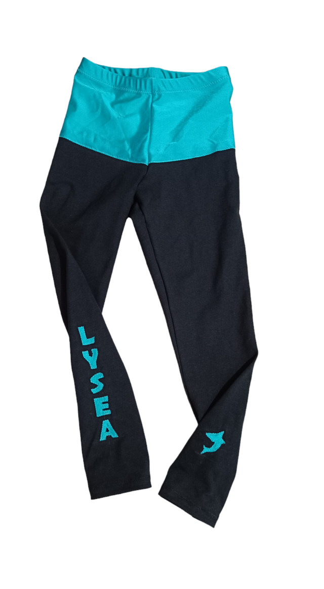 leggings imitation ceinture