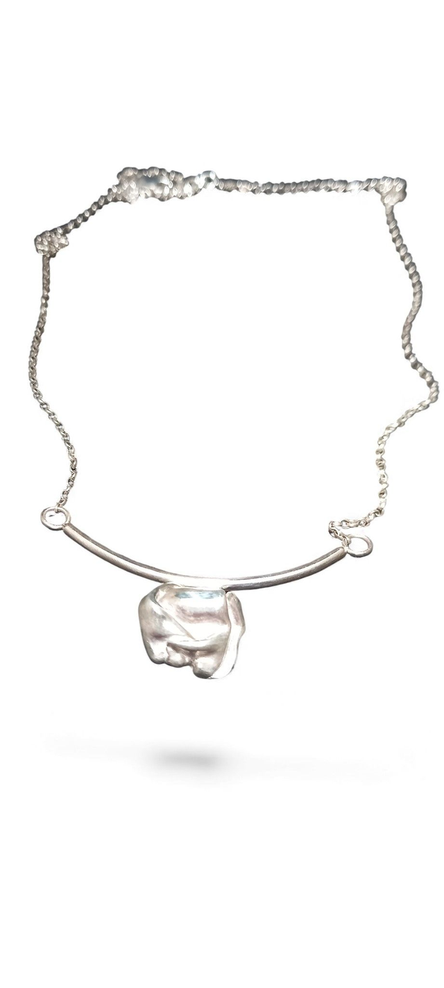 Organic nugget necklace