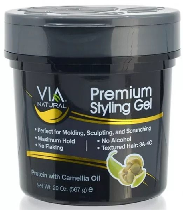 VIA NATURAL: STYLING GEL - PROTEIN 20OZ