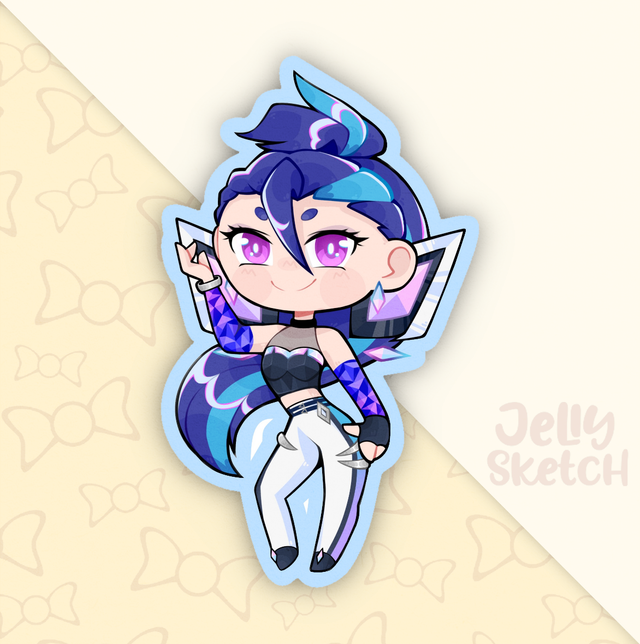 KDA Kaisa | LOL Sticker