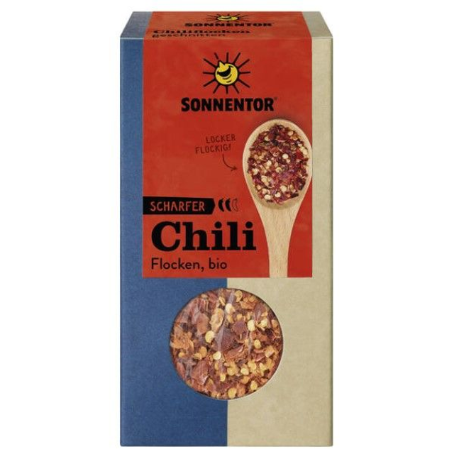Sonnentor Chili Flocken, 45g Packung
