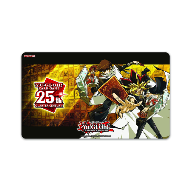 Yugi & Kaiba Quarter Century - Game Mat