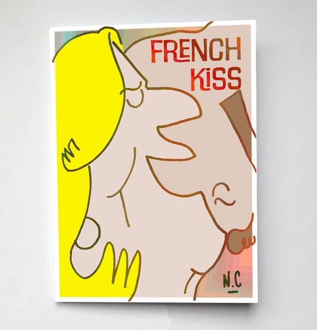 French kiss - Livre dédicacé 