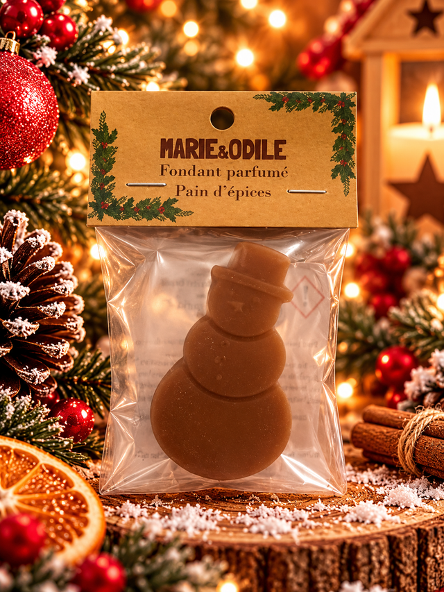 Fondant parfumé Pain d'épices - 14 grammes