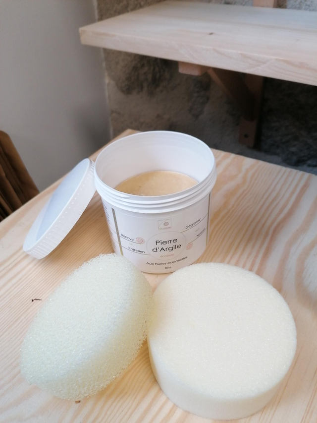 Pierre D Argile + 2 Eponges