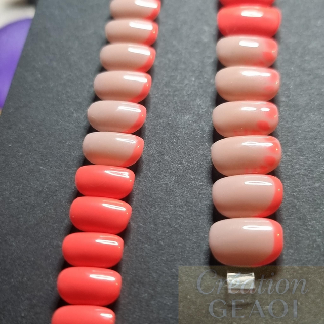 Corail french nude little carré xs