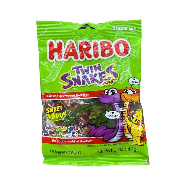Haribo Twin Snakes Share Size Gummi Candy 5 Oz