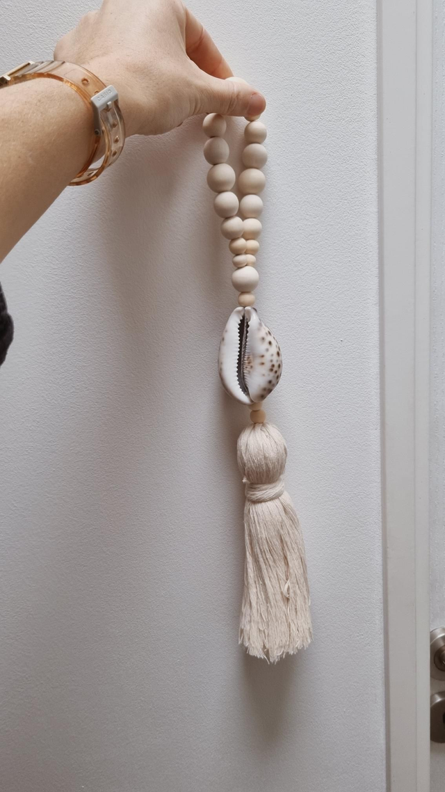 Embrasse tigris - pompon beige