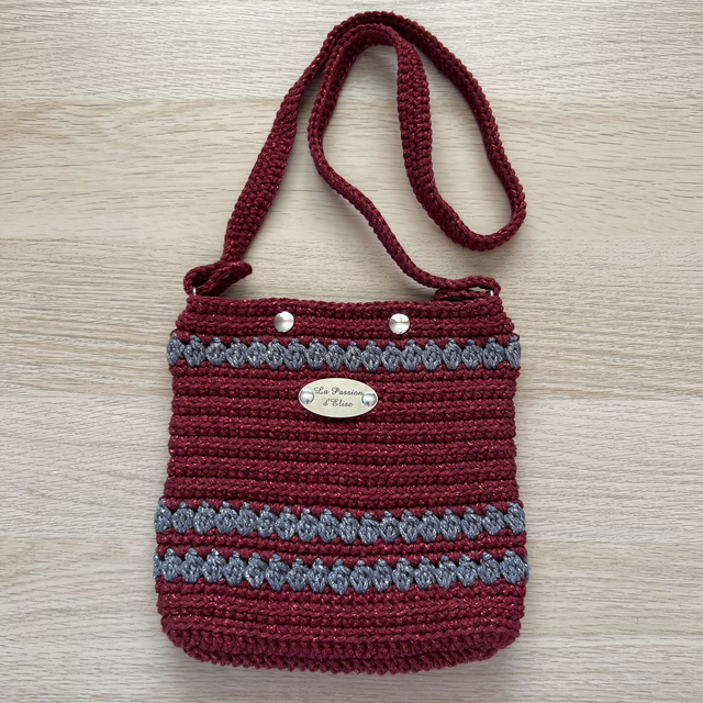 Sac à main crocheté – 2 tailles – DMC Nova Vita 4