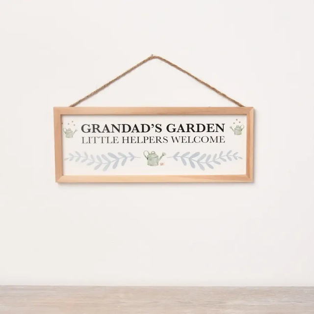GRANDADS GARDEN SIGN 