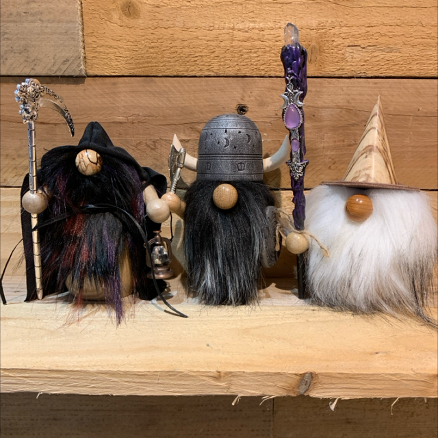 Handmade Wooden Gonks (part 2) 