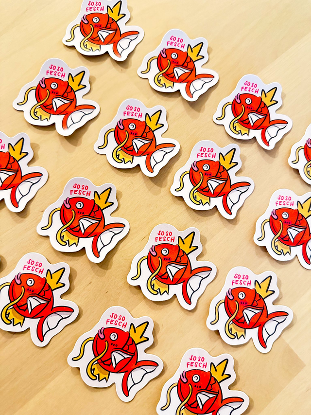 "so so fesch" Karpador/Magikarp