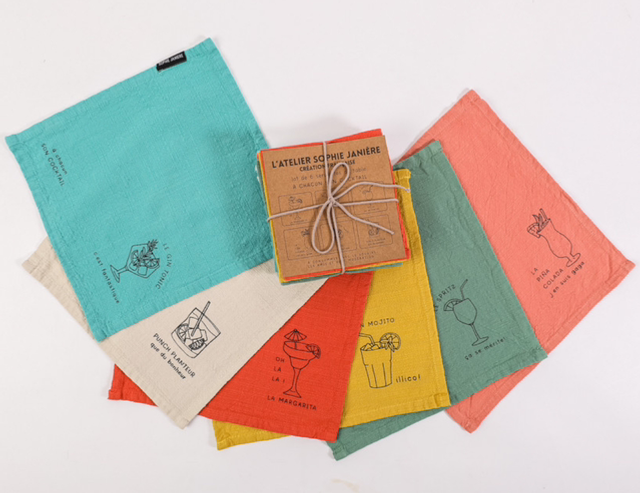 Serviettes cocktail 
