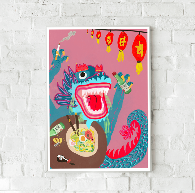 "Dragon” Prints