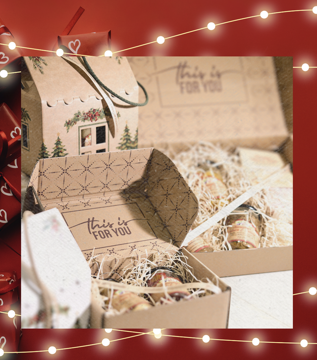 Box NATALIZIE - Natura &amp; Delizie - PICCOLA e GRANDE