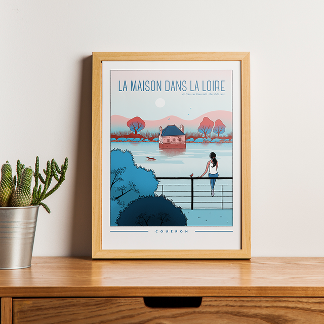 Affiche "La Maison dans La Loire"