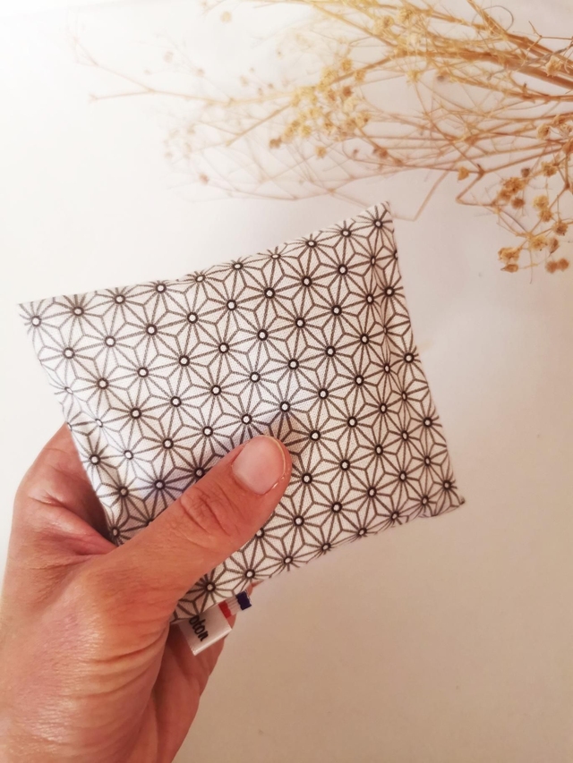 Bouillotte sèche de poche &quot;grise&quot; 