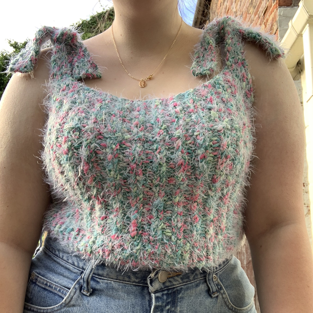 Fluffy Crop Top