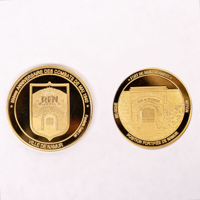 Médaille souvenir Fort Saint-Héribert