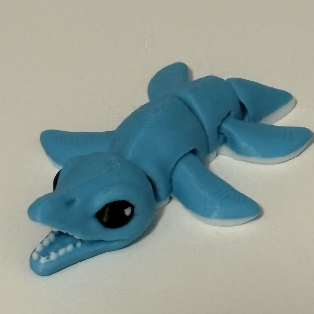 3D Printed Mosasaurus Dinosaur