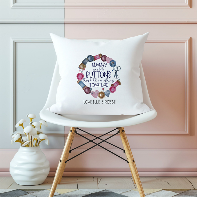 Mother's Day Cushion - Mum, Mummy, Mother, Stepmum