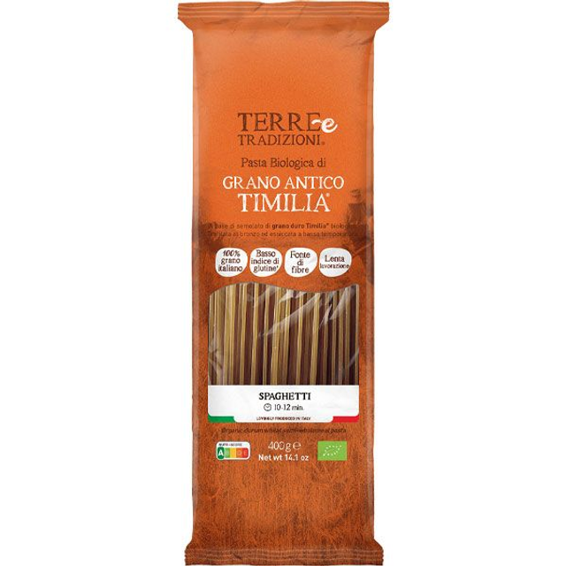 Spaghetti de blé Timilia biologiques