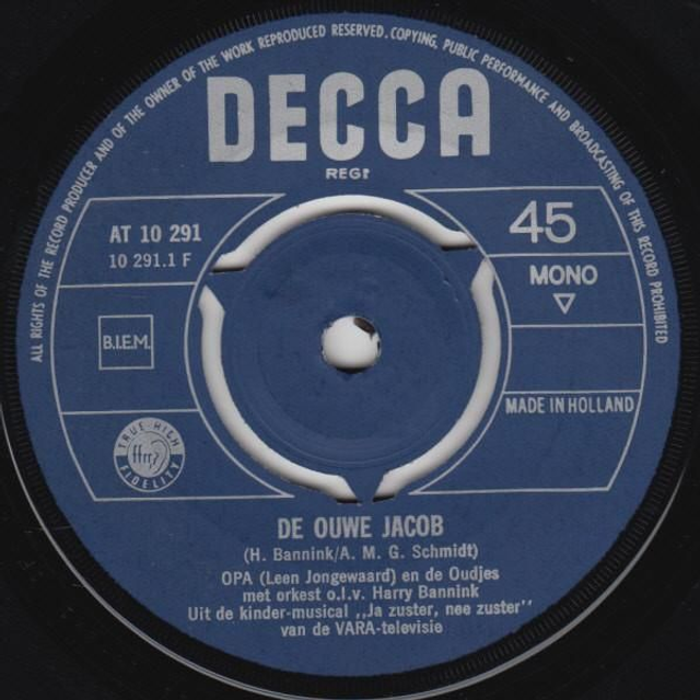 Hetty Blok En Leen Jongewaard - De Ouwe Jacob