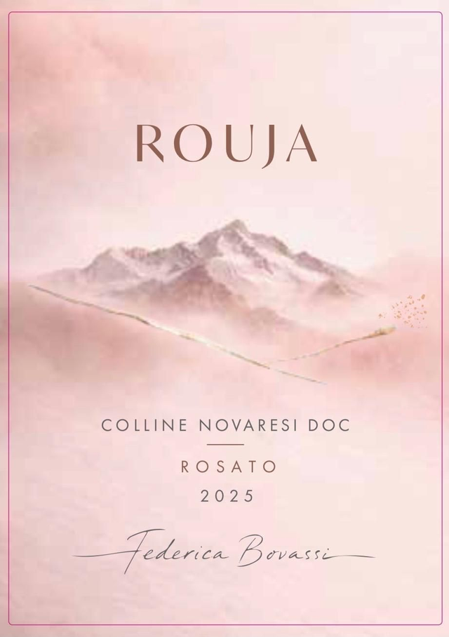 Rouja 2025 - Colline Novaresi Rosato DOC 
